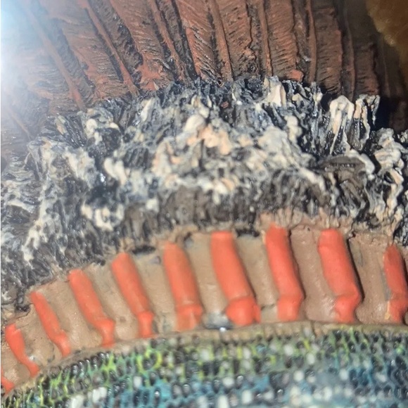 Native America Indian Chief and Eagle Shadow Box - Picture 10 of 12